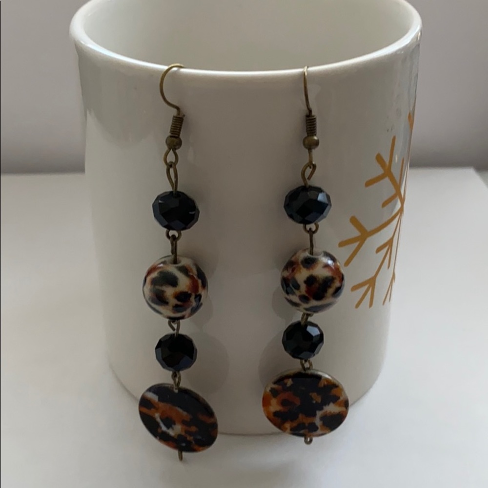 Cheetah Print Earrings